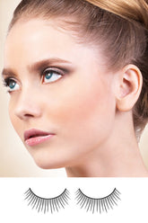 Black Premium Eyelashes - BE680 by Baci Lingerie